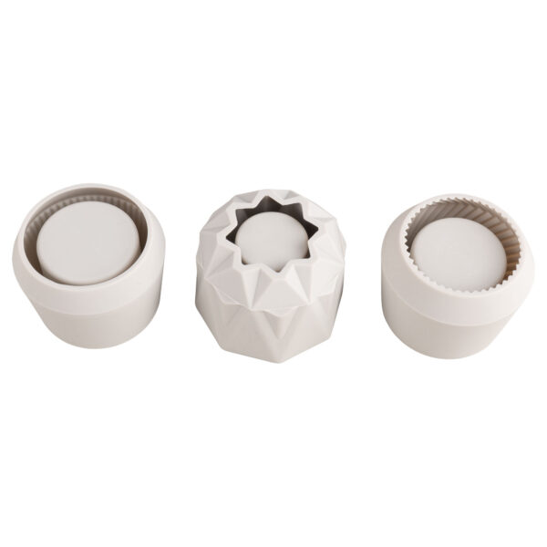 siliconen gietmal bloempotjes 3 stuks