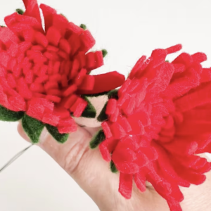kerstdecoratie maken chrysant
