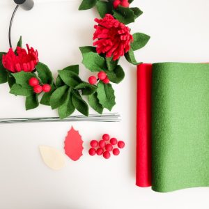 diy pakket kerstkrans maken