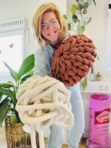 Big Cotton Marjanne met kussens