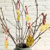 closeup metaalfolie hangers