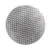 metaalfolie met relief zilver