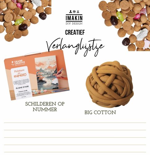 creatief verlanglijstje