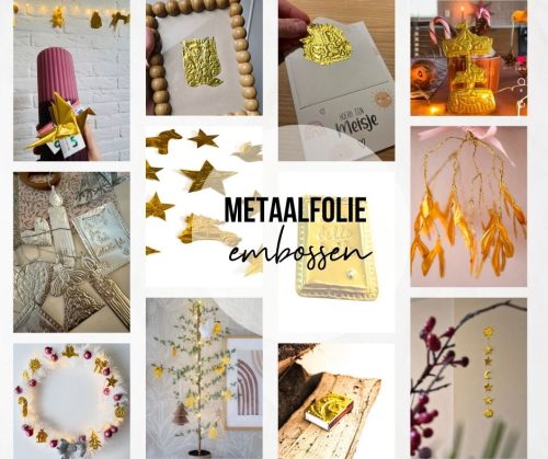 inspiratie metaalfolie embossen
