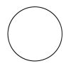 metalen ring zwart 20 centimeter