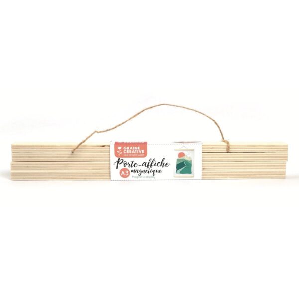 posterhouder van hout magnetisch