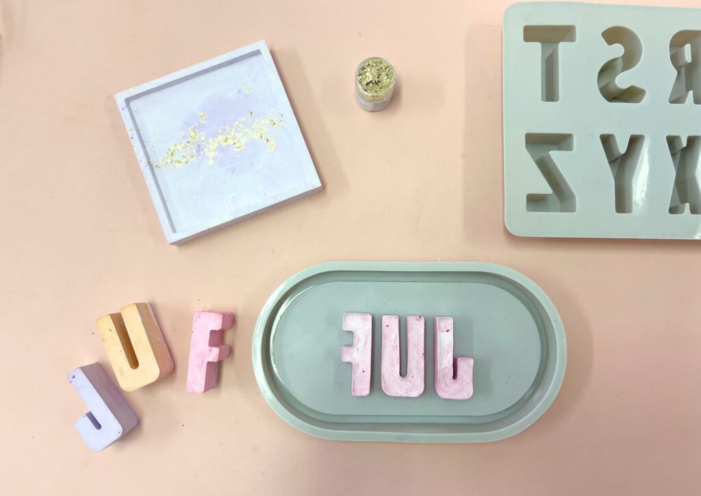 1. letters alfabet gieten