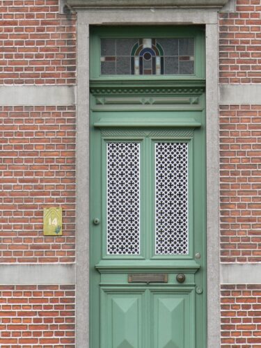 voordeur naambordje