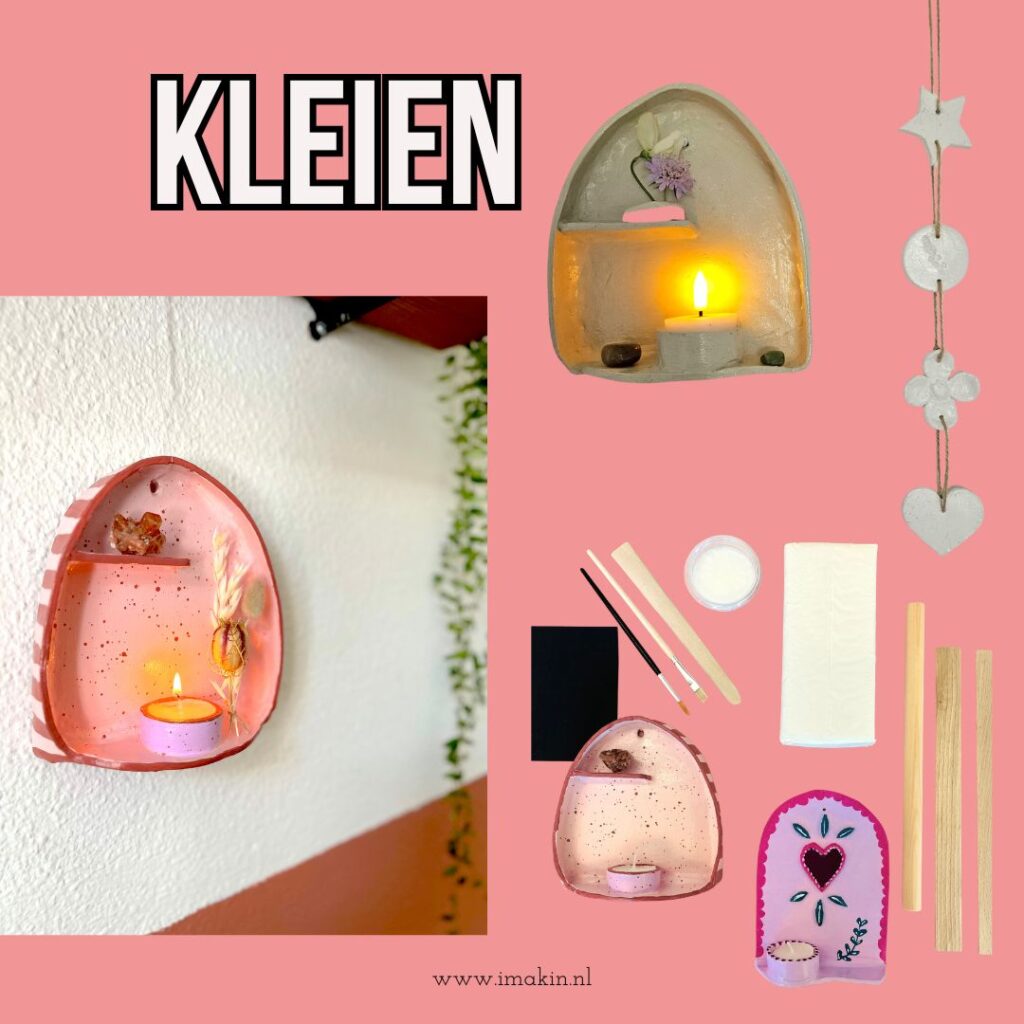 diy pakket klei