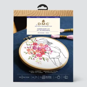 dmc borduurpatroon floral embrace