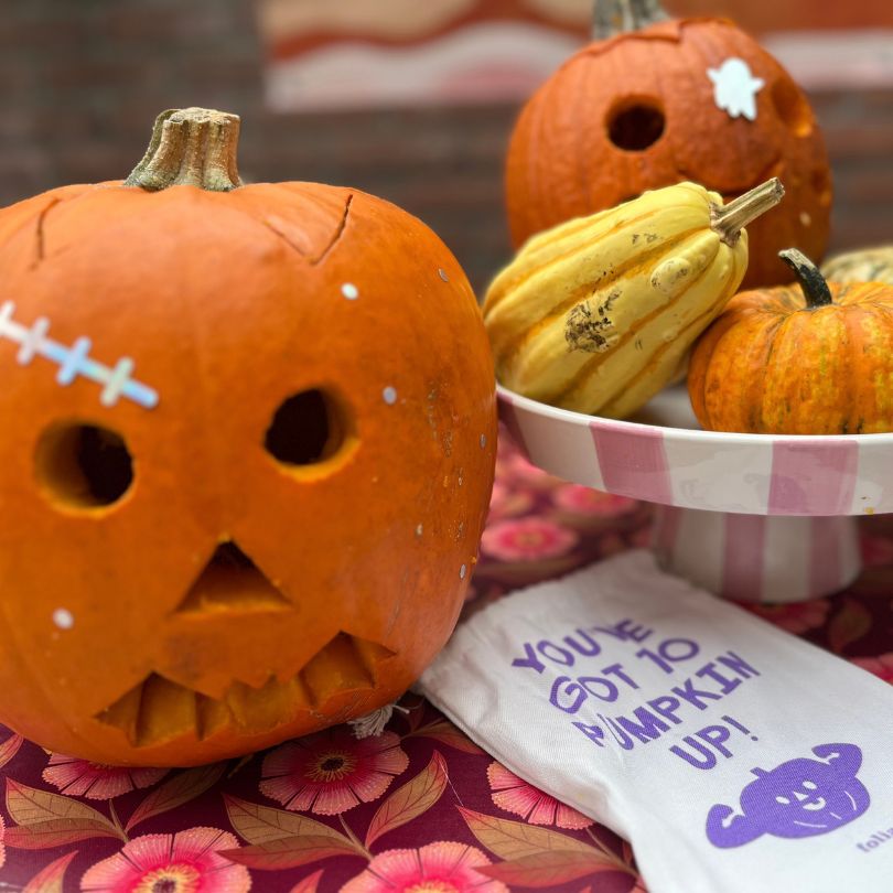 halloween pompoen snijden