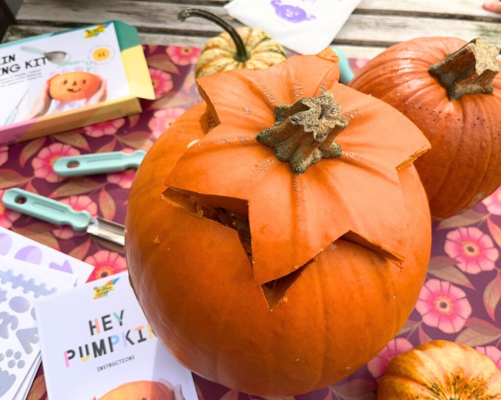 pompoen uithollen halloween